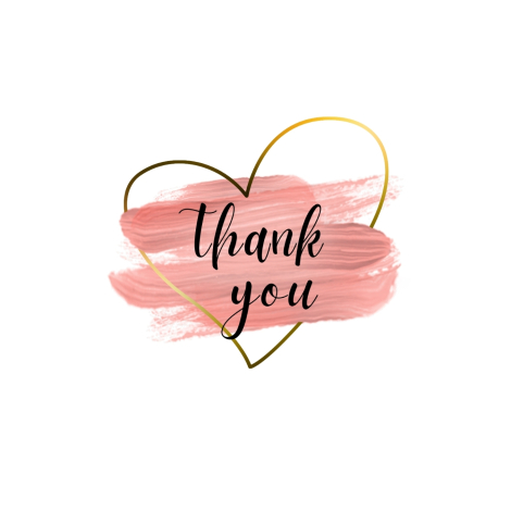Paketlemeye özel 525 adet sticker, Thank you - Bimotif (1)