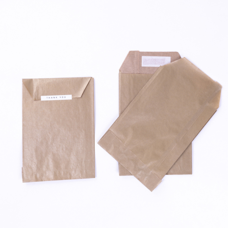 5 adhesive gift packs, Gold / 25x6x30.5 cm - Bimotif