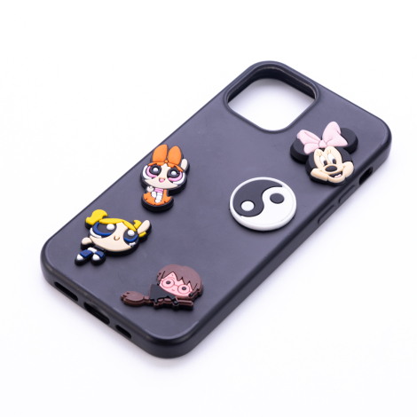 Adhesive phone case back decoration, ying yang - Bimotif