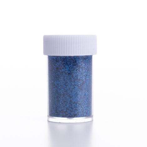 Micro powder glitter, blue / 1 piece - Bimotif