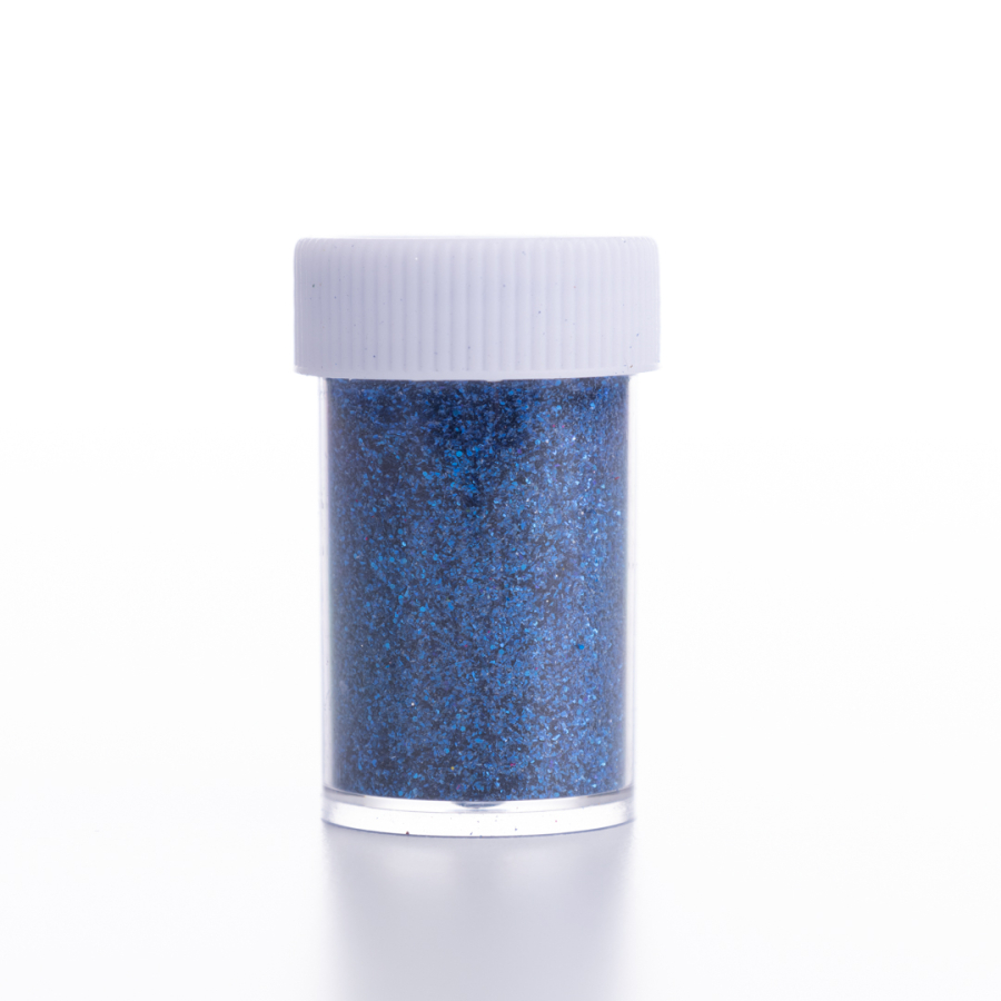 Micro powder glitter, blue / 1 piece - 1