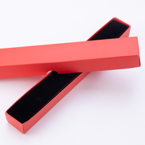 Red 2-pack wristband box, 235x35x25 mm - Bimotif (1)