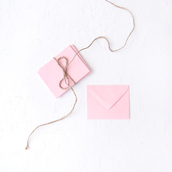 Small envelope, 7x9 cm / 10 pcs (Light Pink) - Bimotif