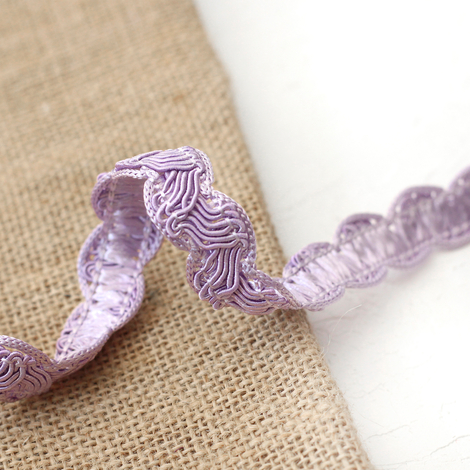 Decorative Sutstone ribbon / Roll (25 metres) - Lilac - Bimotif (1)
