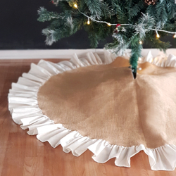 Christmas pine tree cover, natural / 90 cm - Bimotif