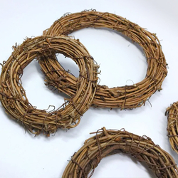 Natural mini wreath, 8 cm / 3 pcs - Bimotif