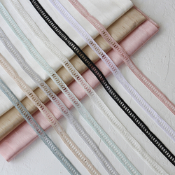 White kolber ribbon, chain / Roll (9 metres) - Bimotif (1)