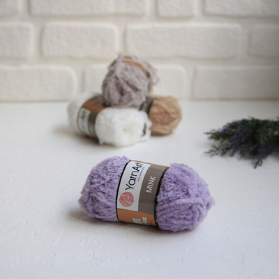 YarnArt Mink color hand knitting rope, 350 - 1