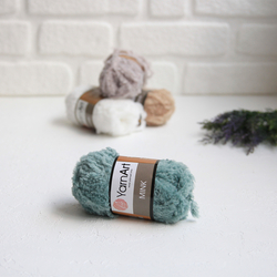 YarnArt Mink color hand knitting Flush, 348 - Bimotif