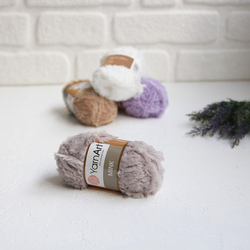 YarnArt Mink color hand knitting Flush, 337 - Bimotif