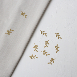 Gold jewellery material in leaf shape, accessory / 3.5 cm - Bimotif (1)