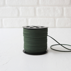 Green suede rope, 3 mm / 5 metres - Bimotif (1)