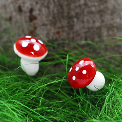 Miniature mushroom, 1 cm / 10 pcs - Bimotif (1)