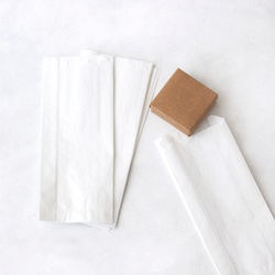 White paper bag / 11x27 (10 pcs) - Bimotif