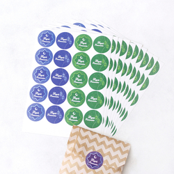 Sticker, Happy Ramadan, 3.2 cm / 10 pages - Bimotif