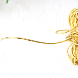 Decorative Glittered monofil rope / 10 metres (Gold) - Bimotif (1)
