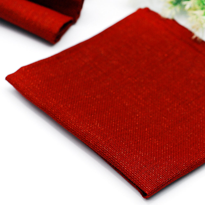 Glittered red napkin, 40x40 cm / 4 pcs - 4