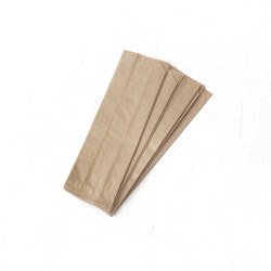 Kraft paper bag / 8x27 (10 pcs) - 2