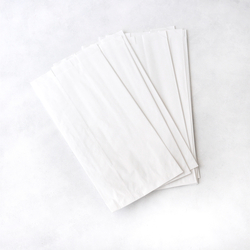 White paper bag / 15x32 (10 pcs) - 2