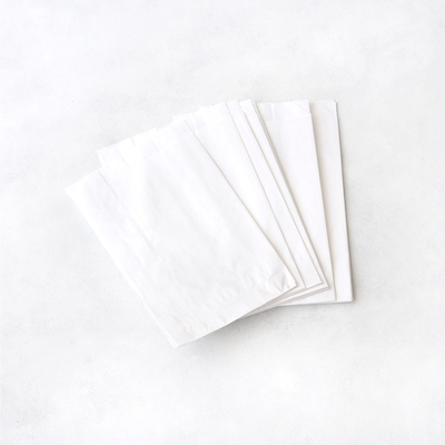 White paper bag / 12x20 (100 pcs) - 2