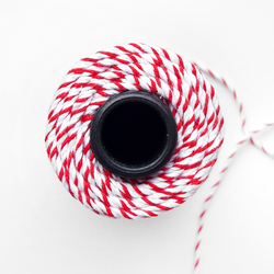 Packing rope, red-white / 100 metres - 3