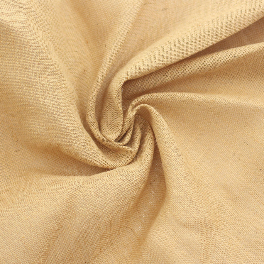 Round jute tablecloth / 130 cm - 3