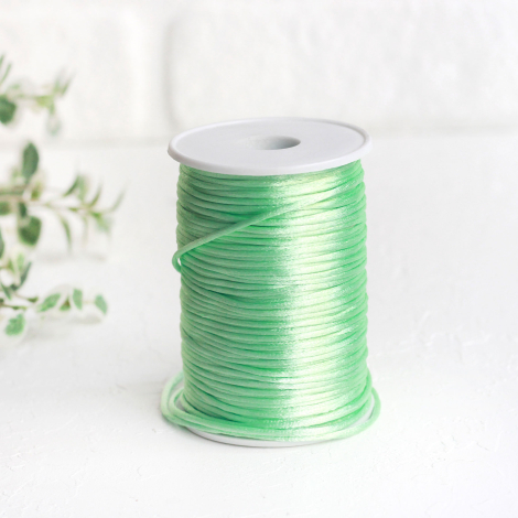 Mint flush rope (rat tail), 2 mm / 5 metres - Bimotif