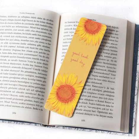 Bookends, sunflower / 2 pcs - Bimotif (1)