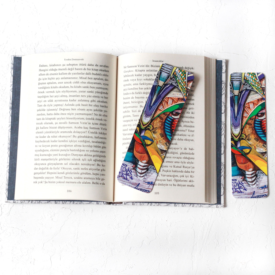 Bookends, pattern / 2 pcs - 1