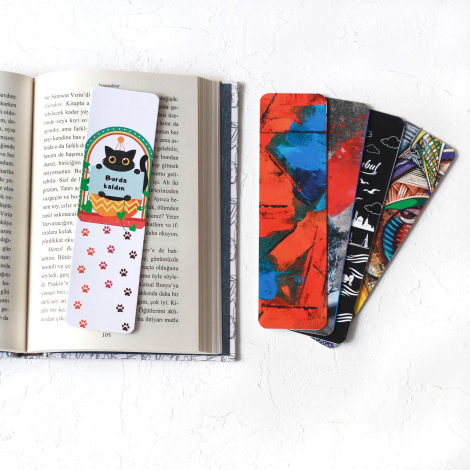 Mixed themed bookmark set / 5 pcs - Bimotif