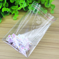 Clear Bag with tape / 5x10 cm (50 pcs) - Bimotif