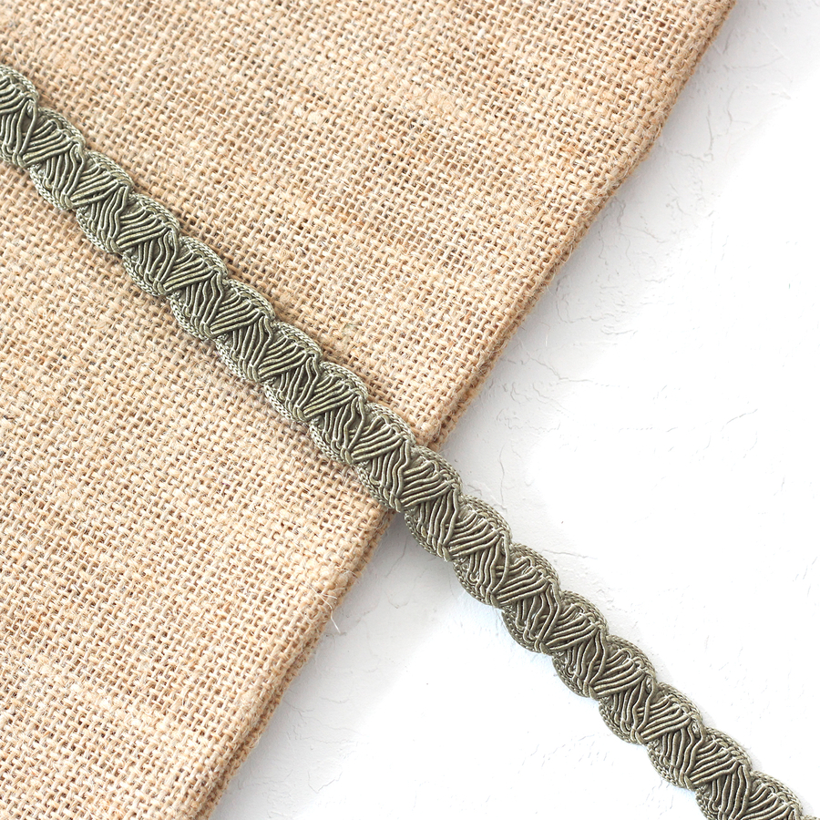 Decorative Sutstone strip / 1 metre - Khaki - 1