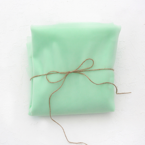 Dream tulle, romantic / aqua green (1 metre) - Bimotif