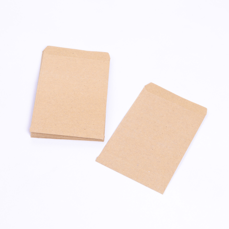 Kraft seed envelope, 9x12 cm / 10 pcs - Bimotif