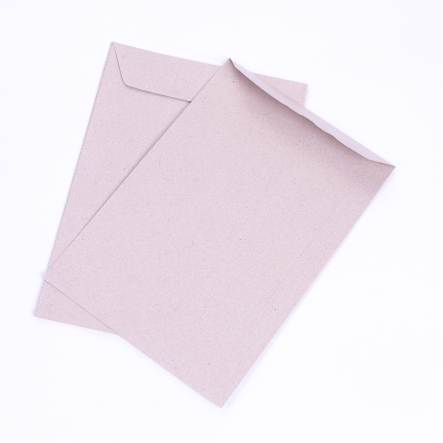 Kraft envelope, 17x25 cm / 100 pcs - 1