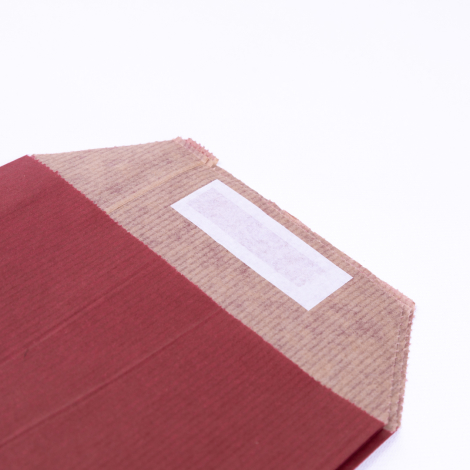 Gift Wrap with Tape, 10 pcs, Burgundy / 15x4x21,5 cm (1 piece) - Bimotif (1)