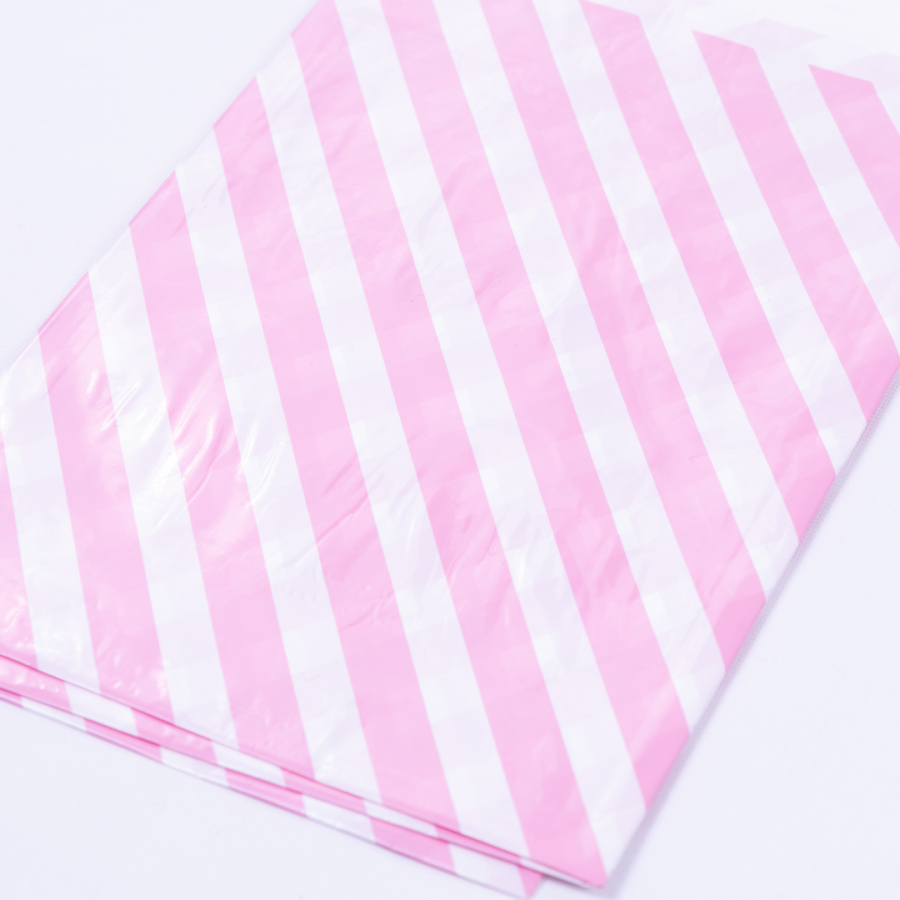 Liquid Proof Disposable Tablecloth, Powder Grid, 120x185 cm / 5 pcs - 1