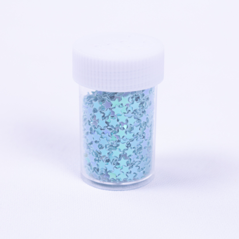 Salt shaker star confetti, Blue / 1 piece - Bimotif