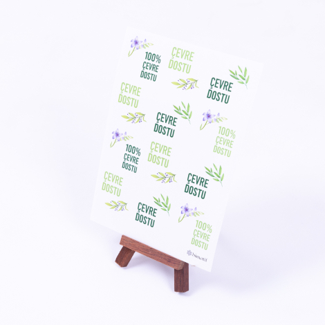 Sticker, environmentally friendly, 4 cm / 120 pcs - Bimotif (1)