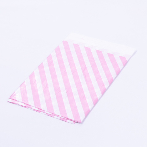 Liquid Proof Disposable Tablecloth, Powder Grid, 120x185 cm / 10 pcs - Bimotif (1)