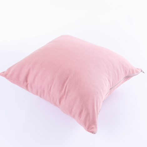 Duck fabric cushion cover with zip fastening 45x45 cm - Bimotif