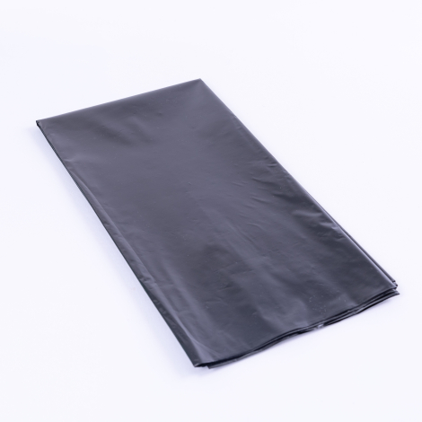 Liquid Proof Disposable Tablecloth, Black, 120x185 cm / 5 pcs - Bimotif