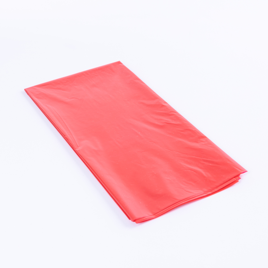 Liquid Proof Disposable Tablecloth, Red, 120x185 cm / 5 pcs - 1