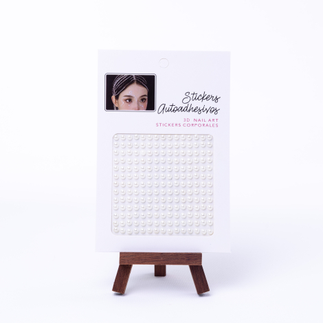 Face and body sticker with pearls / make-up stone / 1 box - Bimotif