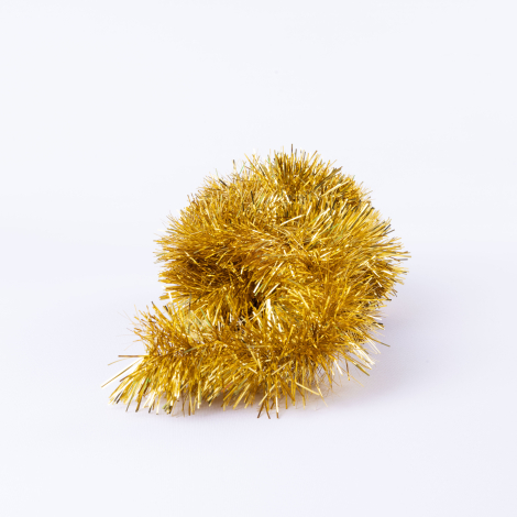 Yellow garland christmas ornament, 190cm / 2 pcs - Bimotif