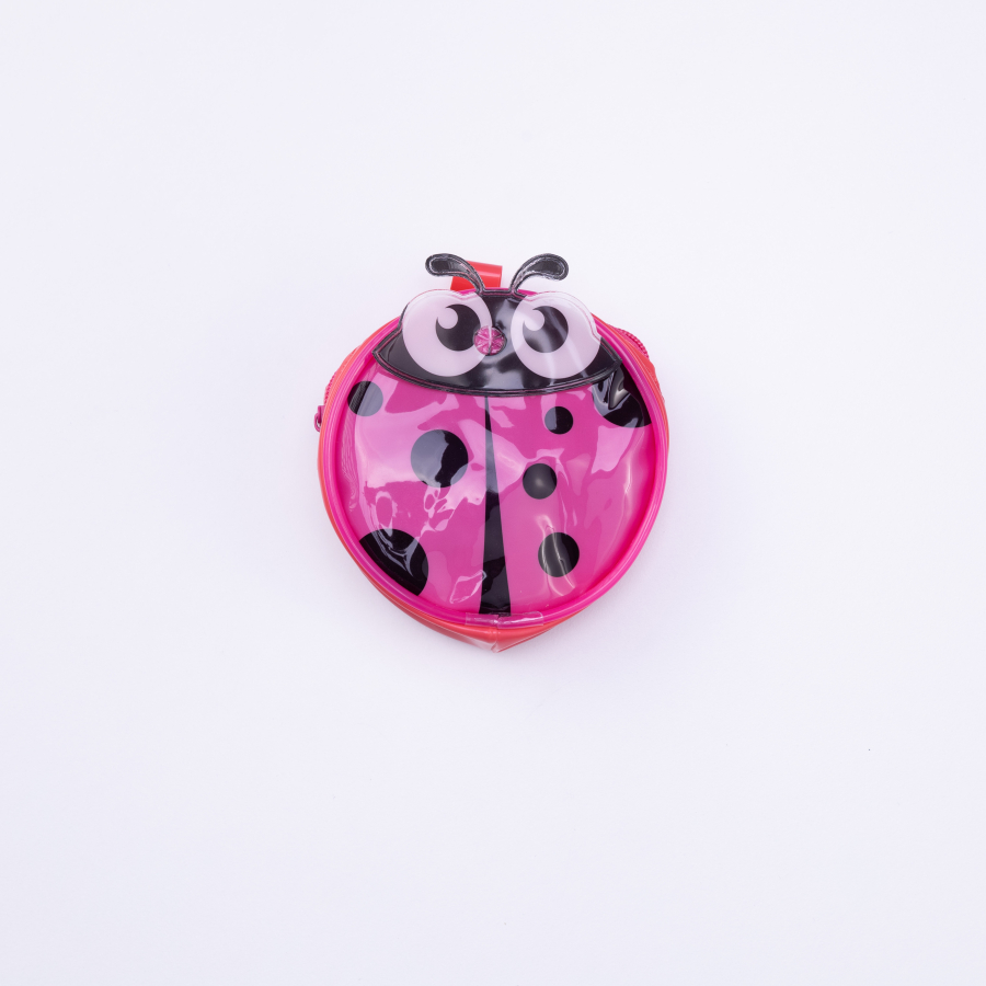 Ladybug wallet rubber buckle set / 1 piece - 1