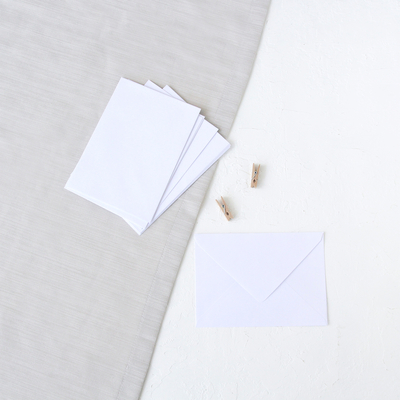 Beyaz standart zarf, 13x18 cm / 50 adet - 1