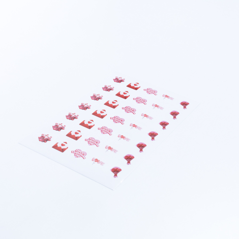 Sevgi, aşk, kalp ve sevgililer günü temalı sticker seti, 700 adet (20 sayfa) - Bimotif (1)