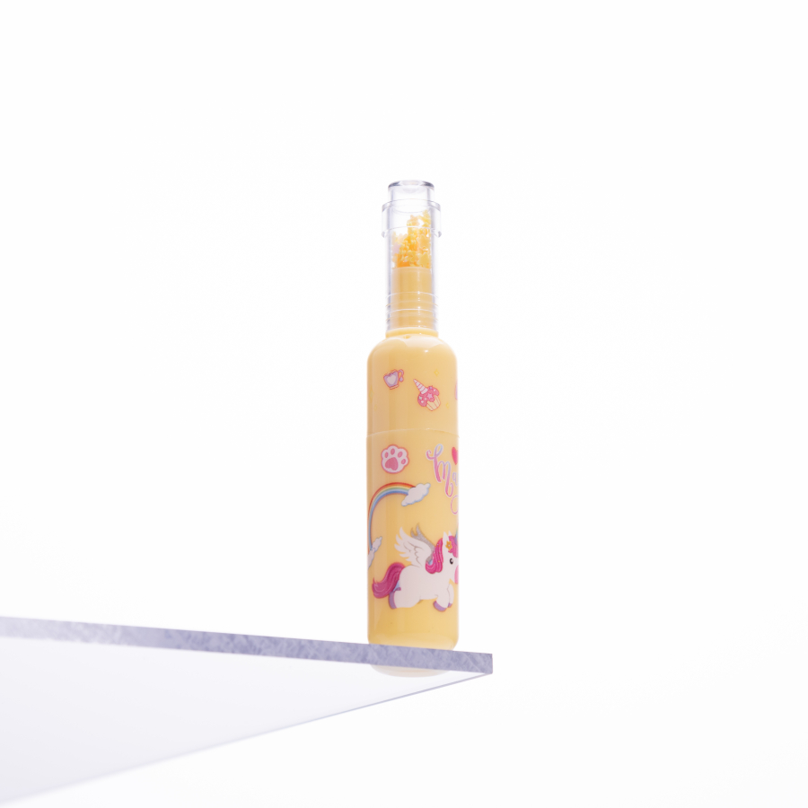 Unicorn fosforlu kalem, Sarı / 1 adet - 1