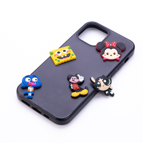 Yapışkanlı telefon kılıfı arkası süsü, mickey mouse - Bimotif